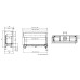 gazowy wkład kominkowy Faber MatriX  Linear 800-400 II prawy na gaz ziemny NG