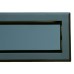 kratka wentylacyjna szczelinowa zamykana z szybką OTI 80 czarna-czarna